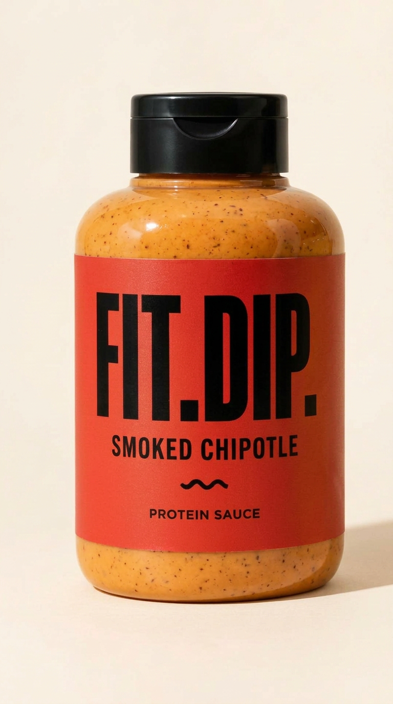 FIT.DIP RŪKYTAS CHIPOTLE pakuotės koncepcija
