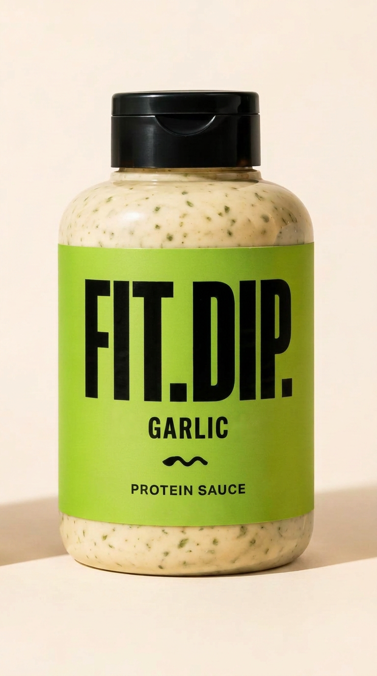 FIT.DIP ČESNAKINIS pakuotės koncepcija